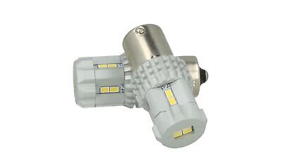 Lampada Led BA15S 1156 P21W 12 Smd 3020 Bianco Super Luminoso Luci Diurne