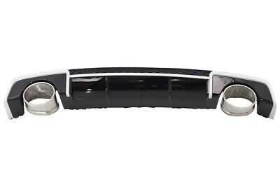 Diffusore per paraurti posteriore e punte di scarico adatte per A3 8V Seda