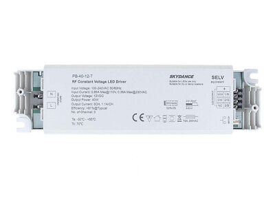 Alimentatore Dimmerabile CV 12V 40W 3 Canali Con Telecomando RF 2.4G Per
