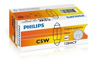 LOTTO DI 10 PEZZI Philips C5W 12V5W SV8,5 CP