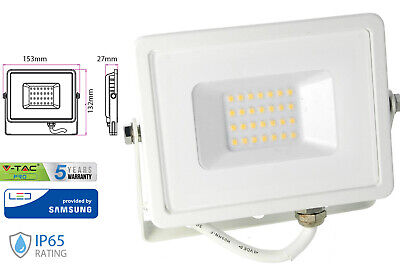 Faro Led Flood Light 20W IP65 Bianco Freddo 6400K Super Slim Chip Samsung