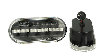 Kit Freccia Laterale a Led Side Marker Dinamica Lente Trasparente Golf 3 4