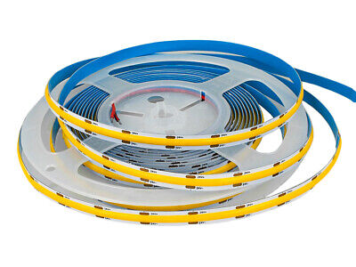 24V Bobina Led COB 10W/M 120LM/W 1200LM/M Bianco Caldo 2700K CRI 90 IP20 <table