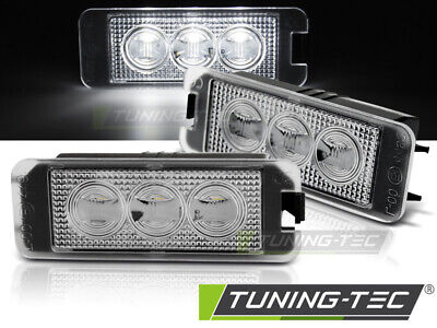 LICENSE LED LIGHTS 3xLED fits GOLF IV,V,VI,VII PASSAT B6, CC,