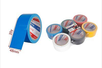 6 Pezzi Nastro Adesivo Telato 48mm X 20y Colorato Americano <ul><li>Il nostro