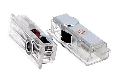 Kit Luci Led Logo Proiettori Auto Portiere Sport Plug &am