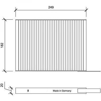 Filtro abitacolo antipolline KOLEOS 2008-