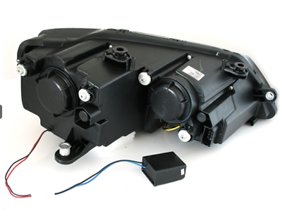 Coppia Set Fari Fanali Anteriori Tuning Jetta 6 VI dal 2011 Alogeni H7+H7