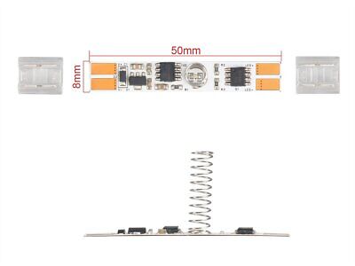 Interruttore Led Dimmer Touch Senza Saldatura Flessibile Larghezza 8mm 12V 24V