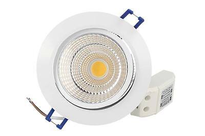 Lampada Faretto Led Incasso Da Soffitto 10W Bianco Freddo Rotondo Dimmerabile