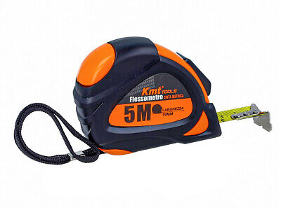 Flessometro Metro Professionale 5M Larghezza 19mm Autobloccante <ul> <li> Per
