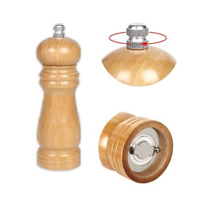 Macinapepe In Legno Macina Pepe e Sale Colore Beige 15,3cm <ul><li>Macinapepe