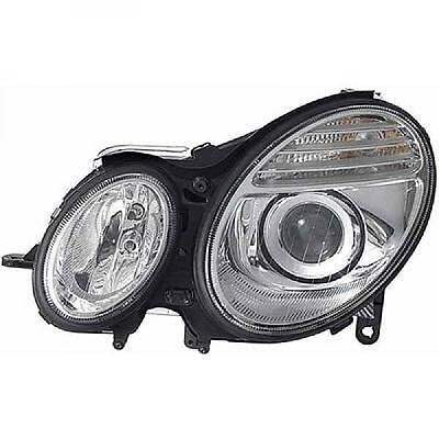 Faro fanale anteriore XENON Destro Classe E W211 06-09 HELLA D1S+H7 sen