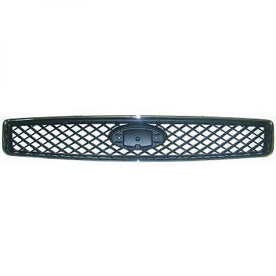 Calandra Griglia Mascherina FUSION 02-05 nera con cornice cromata