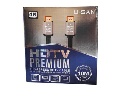 Cavo HDMI 4K Professionale 10 Metri HDTV Alta Velocita Per Videocamera Monitor