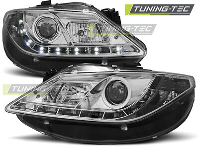 HEADLIGHTS DAYLIGHT CHROME fits IBIZA 6J 06.08-12