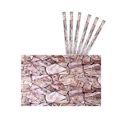 6 Rotoli Carta Adesive Per Mobili 45X200cm Effetto Marmo da Parati Autoadesive