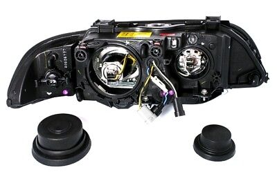Angel Eyes Fari per 5er E39 Neri