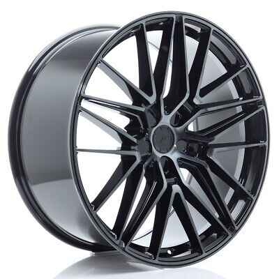 Cerchi JR JR38 22x10,5 ET10-46 5H BLANK Nero spazzolato con superficie colorata