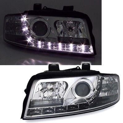 Faro fanale LED per A4 8E cromati