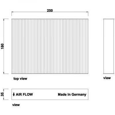 Filtro abitacolo antipolline QASHQAI 11.2013-