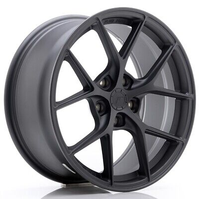 Cerchi JR SL01 18x8,5 ET42 5x100 Canna di Fucile Opaca