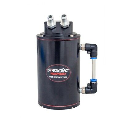 Decanter Universale Canister Recupero Vapori OLIO Serbatoio ALLUMINIO "NERO"