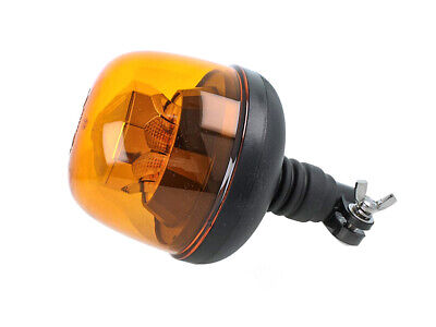 Lampada Luce Lampeggiante Led Rotante Strobo Arancione Magnetico 12V 24V Segnal
