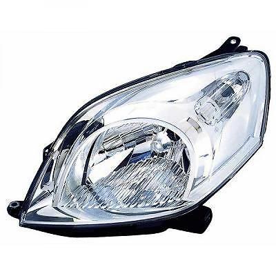 Faro fanale anteriore Sinistro FIORINO 08- H4 con motorino reg elettrica