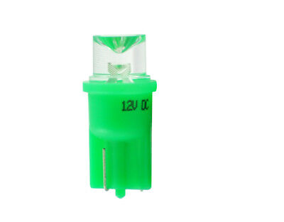 Lampada Led Diodo LED L006 W5W concavo verde