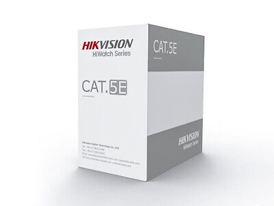 Matassa Bobina Cavo Di Rete UTP Ethernet CAT5E 305m Grigio Hikvision HWC-5EAU-G