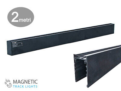 Binario Magnetico Soffitto Per Sistema Illuminazione Binario Magnetico Colore N