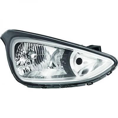Faro fanale anteriore destro  " I 10"  2013 H4+H7 con motorino con luce curva