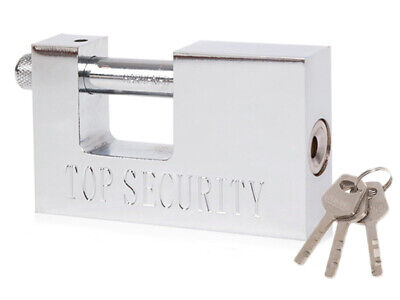 Lucchetto Corazzato Antiscasso 80mm Con 3 Chiavi <ul><li>Lucchetto