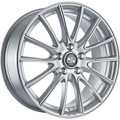 500 X 1 cerchio MSW 86 full silver 7.5x18