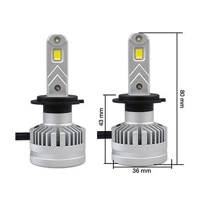 H7 Led Conversion Matrix EVO 2 pezzi 7000lm 6500°K 9-30V 35-42W