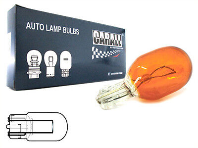 LOTTO 10 Pezzi Lampada Lampadina Luce AUTO T20 WY21W 12V Arancio MONOFILAMENTO