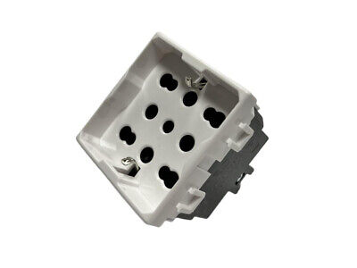 ETTROIT Presa Multi Standard 2P+T Schuko + Bipasso Compatibile Con Bticino