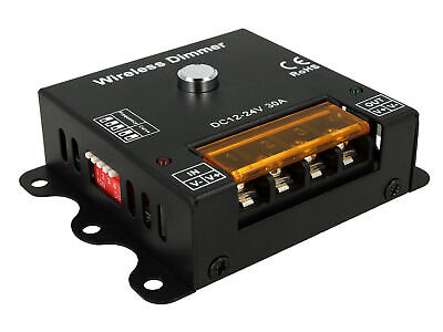 Led Dimmer PWM 12V 24V 30A Con Telecomando RF Wireless Frequenza PWM e Dimming