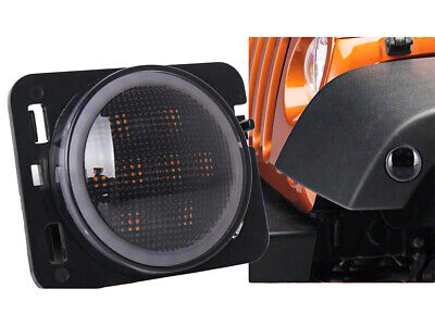 Kit Freccia Laterale a Led Side Marker Dinamica Lente Fume Wrangler JK 2007-201