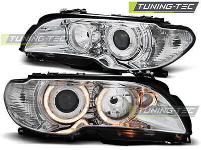 FARI ANGEL EYES CROMATI per E46 04.03-06 COUPE CABRIO