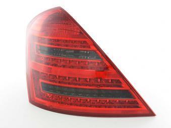 Coppia Fari Fanali Posteriori Tuning LED classe S (221) 05-09, rosso/ne