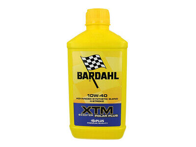 BARDAHL Moto XTM Scooter Polar Plus 10W40 Lubrificanti Olio Motore 4 Tempi 1 LT