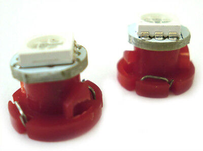 Lampadina Led T4.2 1 Smd 5050 Rosso Luci Cruscotti e Strumentazioni 12V DC