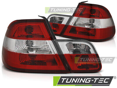 FANALI POSTERIORI ROSSO BIANCO adatto per BMW E46 04.99-03.03 COUPE
