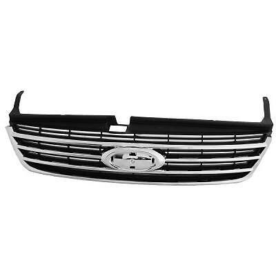 Calandra Griglia Mascherina MONDEO 07-10 nera con listelli cromati x Ghia