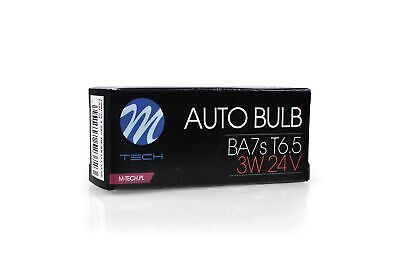 Lampada M-TECH T6.5 BA7s 24V/3W