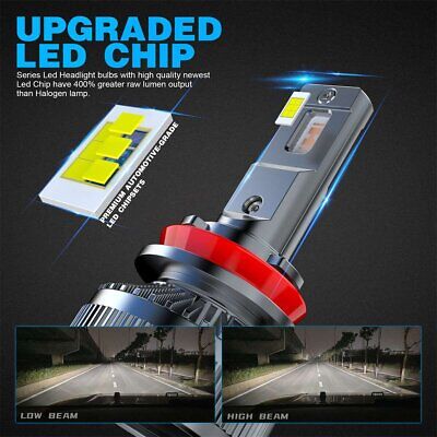 Kit Full Led Ultra H8 H9 H11 130W 12V 24V 6000K 13000 Lumen IP67 100%