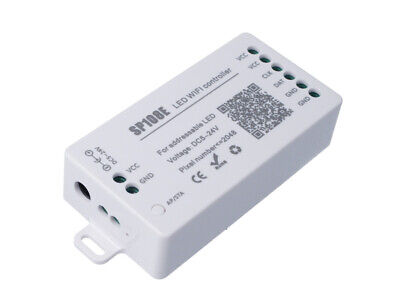 Kit Controller Centrlina WIFI Per Striscia Led Dinamica SPI Magic Color RGB IC