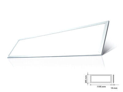 Lampada Pannello Led Da Incasso o Sospensione 45W 120X30 Freddo 6400K 220V